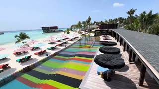 Maldives 🇲🇻 SO Maldives  LAZULI BEACH 🏖️ CLUB  hotel video tour [upl. by Hujsak]