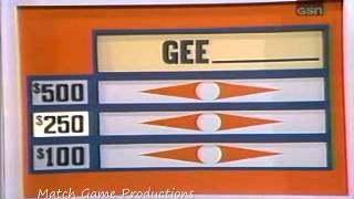 Match Game 79 Episode 1451 Unaired on CBS [upl. by Beach]