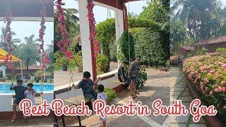 Best BEACH RESORT in South Goa Benaulim Beach South Goa Safe for Family Goa Vlog 2024 Nov [upl. by Racklin]