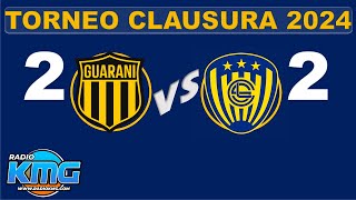 GUARANI VS SPORTIVO LUQUEÑO TORNEO CLAUSURA PARAGUAY FECHA 17 [upl. by Klatt]