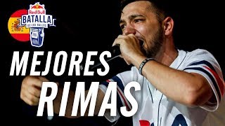 Las MEJORES RIMAS de la RED BULL ESPAÑA 2019  ¡HISTÓRICO  Batalla De Los Gallos Freestyle Rap [upl. by Zantos]