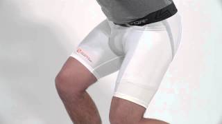 SHOCK DOCTOR 254 ULTRA DOUBLE COMPRESSION SHORT WITH ULTRA CARBON FLEX CUP [upl. by Aitahs]