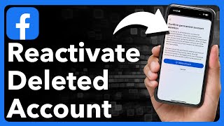 How To Reactivate Deleted Facebook Account [upl. by Fowkes]