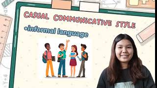 GRADE 9  COMMUNICATIVE STYLES [upl. by Pressman100]