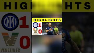 Inter Milan vs Venezia 10 All Goals and Highlights Serie A Liga Italia  sportnews short [upl. by Shaya523]