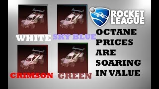 Rocket League Market Watch Monday  ALL PAINTED OCTANE PRICES ARE RISING [upl. by Aikym]