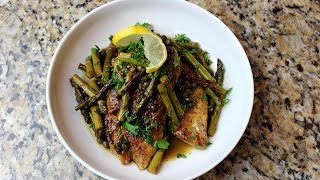 LOW CARB Chicken amp Asparagus Piccata [upl. by Sherborne395]