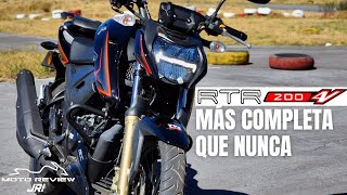 TVS RTR 200 4V Fi 2023 Review  Ahora si puede ser la mejor [upl. by Margarette]