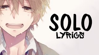 Nightcore  Solo Male version Clean Bandit  Lyrics [upl. by Berti]