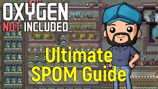 SelfPowered Oxygen Machine Tutorial SPOM  Oxygen Not Included [upl. by Aerdnek]