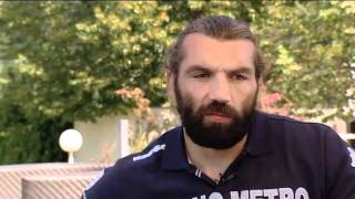 Sébastien Chabal interviewé par la Télévision suisse romande TSR  02 août 2011 [upl. by Otis]