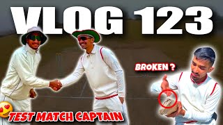 CRICKET CARDIO TEST MATCH CAPTAIN😍 Next level SLEDGING🔥 Test Match Cricket Vlog PART1 [upl. by Linnet]