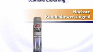 CRC Polster Schaumreiniger mit Sofortwirkung 400ml  polstereibedarfonlinede [upl. by Kotick644]