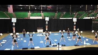 2023 AHSAA State Cheer JV GameDay routine [upl. by Onitsoga]