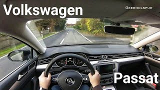 VW Passat 20 TDI 2016  POV Country Road Drive [upl. by Neisa630]