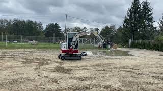 TAKEUCHI TB228 MINI KOPARKA 2015R KM MASZYNY BUDOWLANE WWWKMRENTPL 56300 MILICZ [upl. by Ahsiema]