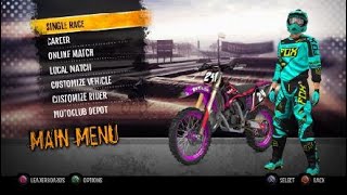 How to do a glitch and get all the bikes in MX vs ATV Supercross Encore [upl. by Munn]