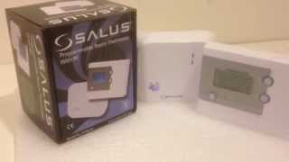 Salus RF Programmable Thermostat  RT500RF [upl. by Eannaj]