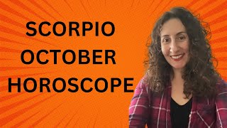 SCORPIO  October Horoscope [upl. by Hi]