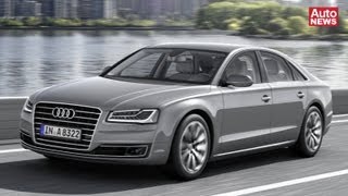 Audi A8 Facelift verbesserte Motoren neue Technik [upl. by Andrea]