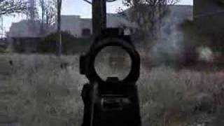 Cod4 Rabid dog attack on slowmotion [upl. by Macur919]