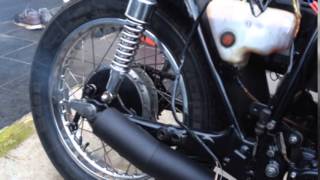 first start up Suzuki GT 550 [upl. by Ayanej]