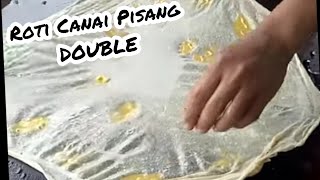 Cara Tebar Roti Canai Pisang DOUBLE [upl. by Airda]