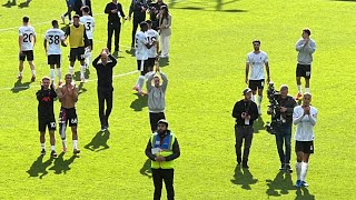 LFC AWAY END BOUNCE TO DIOGO JOTA’S SONG amp FULL TIME SCENES  Crystal Palace 01 Liverpool [upl. by Lashond733]