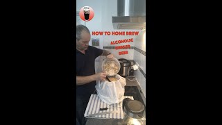 Homebrew alcoholic Ginger beer [upl. by Neeluqcaj]