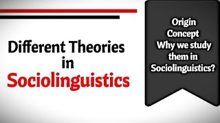 Theories in sociolinguistics in urdu hindi [upl. by Redyr]