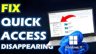 Solution  Desktop icons are disappearing from Quick Access in Windows 10 amp Windows 11 [upl. by Ecidnak]