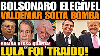 BOLSONARO ELEGÍVEL LULA FOI TRAÍDO E AMEAÇADO PT ENTRA EM DESESPERO FLÁVIO DINO ACIONA CGU CONTR [upl. by Ttreve974]