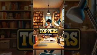 5 secret things on toppers study desk 😮 toppers tipquotstudy tipsstudymotivationstudyhacks100k [upl. by Ecnerwal852]