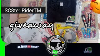 SC8ter RiderTM giveaway  unwrapping  shoutout [upl. by Akinaj]