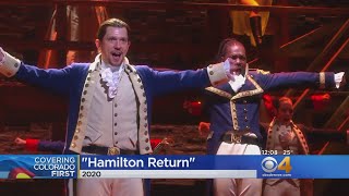 Hamilton Returns To Denver Stage In 2020 [upl. by Haney447]