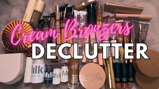 MAKEUP DECLUTTER 2024 \ Episode 2 Cream amp Liquid Contour amp Bronzers [upl. by Umont883]