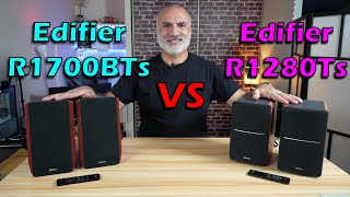 Edifier R1280TS vs Edifier R1700BTS [upl. by Eiramyelhsa]