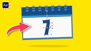 2D Motion Graphics Calendar Animation in After Effects Tutorials [upl. by Neirrad933]