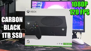 Unboxing the XBOX Series S Carbon Black  1TB Edition [upl. by Edmon]