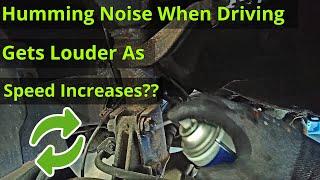 Noise Gets Louder When Going Faster  Found amp Fixed [upl. by Ander]