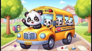 Baby Pandas School Bus Adventure  Fun Learning for Kids  Kids Cartoon  Kids Videos [upl. by Streeto]