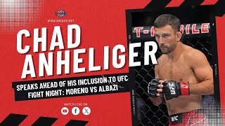 Chad Anheliger  Champions Creed MartialArts  UFC Fight Night Moreno vs Albazi  MMA UK [upl. by Netram]