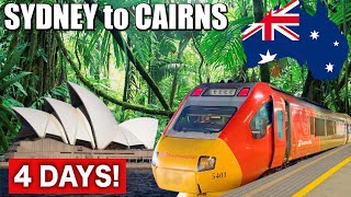 🇦🇺4 DAYS Sydney to Cairns by Australias First Class Sleeper Trains [upl. by Barbra]