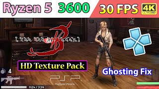 The 3rd Birthday  HD Texture Pack  Ghosting Fix • 30 FPS • 4K  PPSSPP v1132  Ryzen 5 3600 [upl. by Nosnirb]