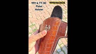 Gun Holster India Premium Quality Handgun Pistol Holster for 1911 or TT30 Tokarev Gun Cover [upl. by Averat]