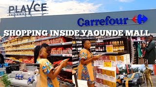 My Review Of Playce Yaounde Mall Cameroon Carrefour Hypermarket In Cameroonreallifevlogs [upl. by Bannon]