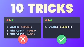 These CSS PRO Tips amp Tricks Will Blow Your Mind [upl. by Ahsenek]