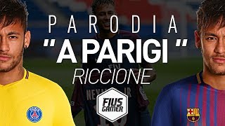 NEYMAR  quotA PARIGIquot PARODIA RICCIONE THEGIORNALISTI [upl. by Anitel579]