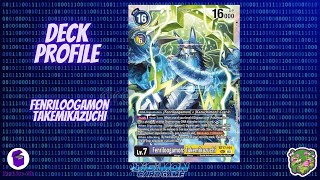 Deck profile Fenriloogamon Takemikazuchi  BT17 [upl. by Lianne555]