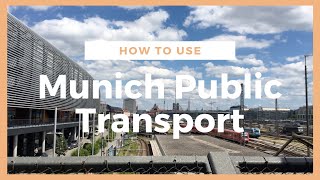 All About Munich Public Transportation System MVV [upl. by Bendicty]